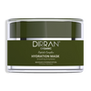 Green jar of Dirran Organic Hydration Mask on a white background